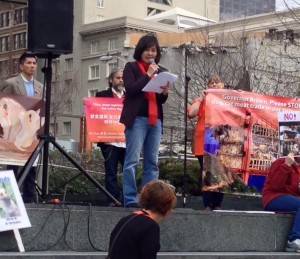 Giny Woo, Koreandogs.org talked about her campaign to end the South Korean dog and cat meat cruelty.
