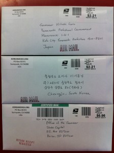 Chungcheongbuk-do Sister State Campaign Petition Letters